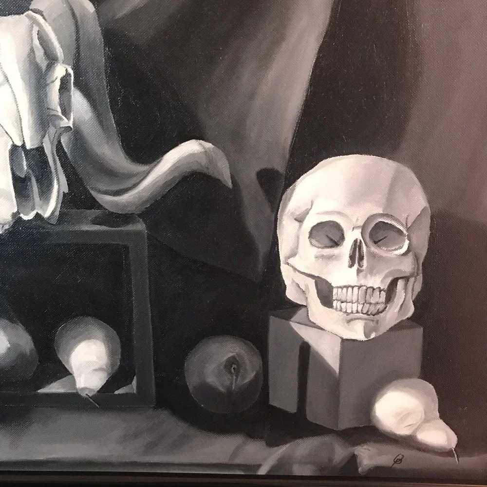 Original oil painting on canvas